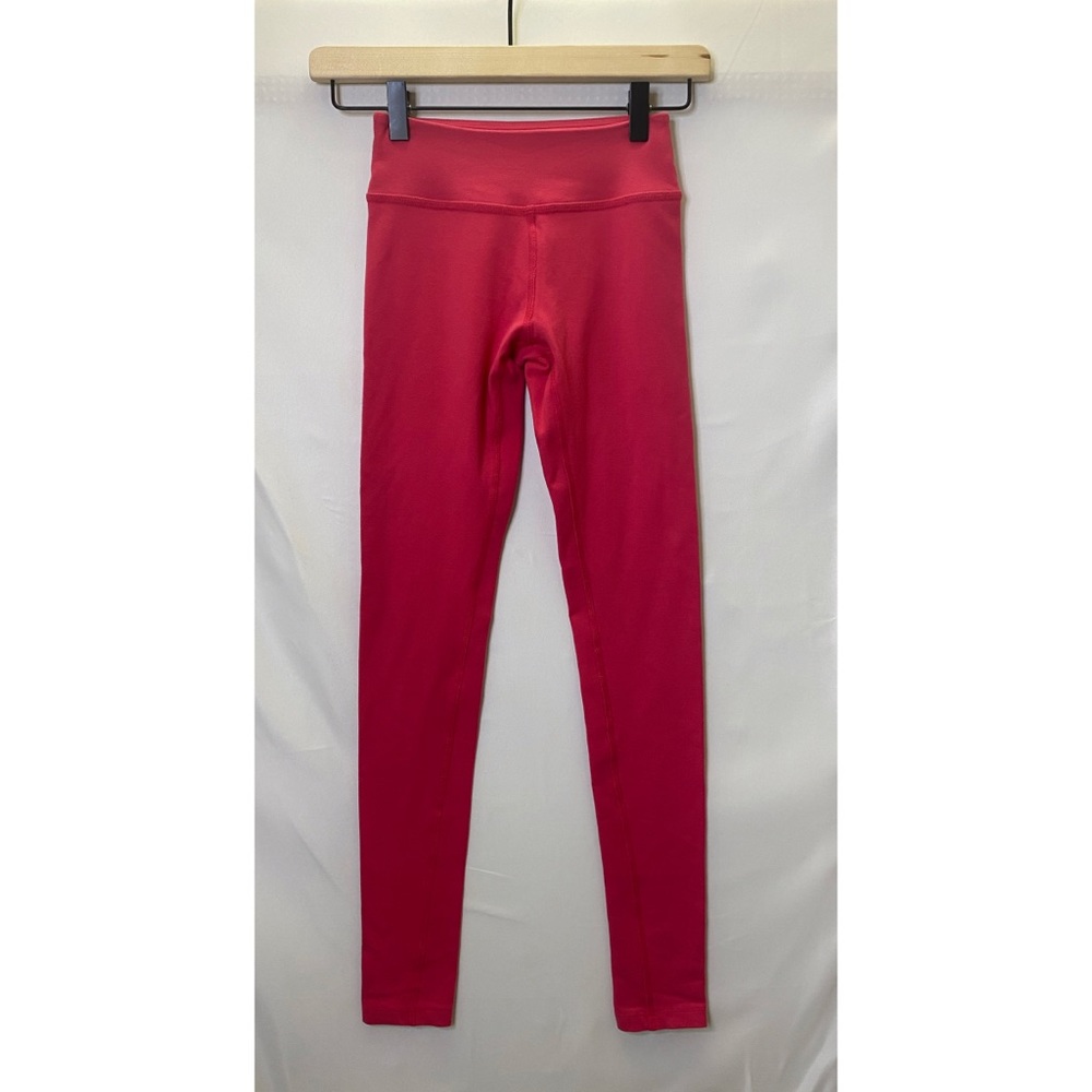Beyond yoga full length hot pink leggings small